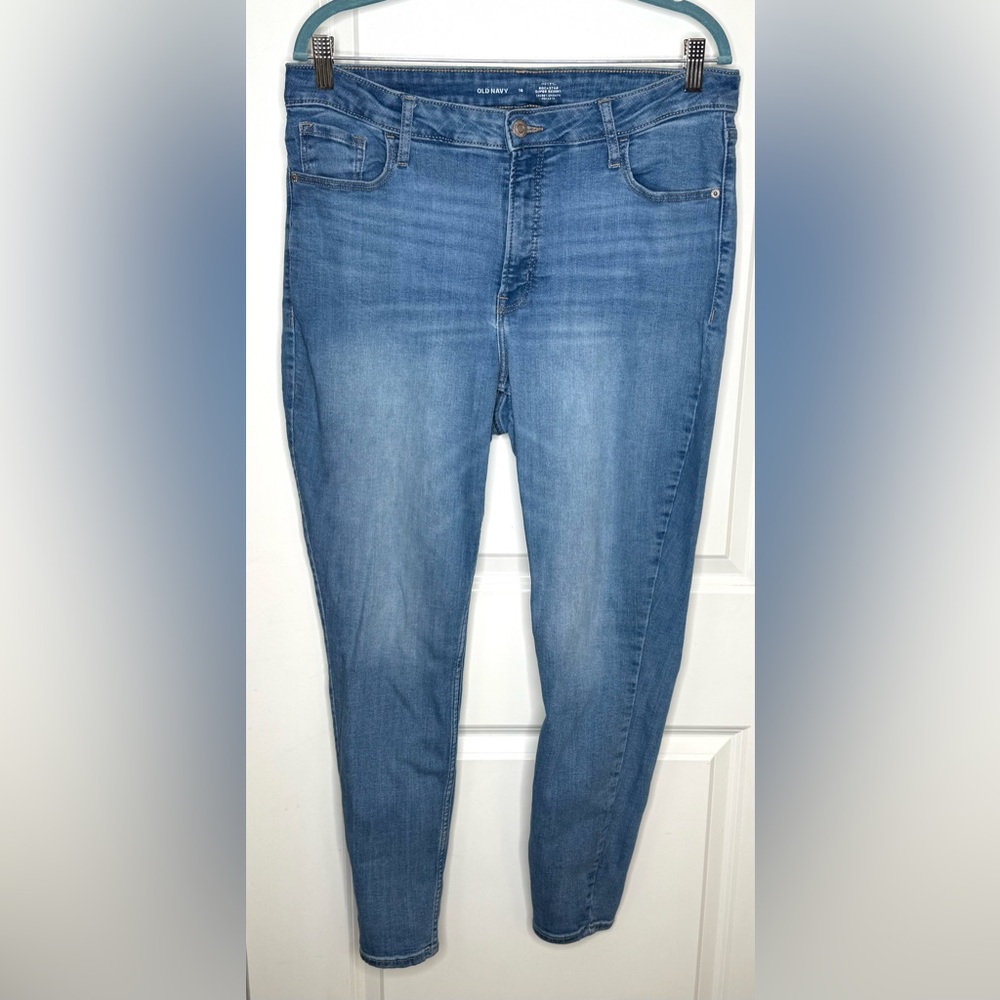 Old Navy Jeans Women 16 Secret Slim Pockets Rockstar Super Skinny High-Rise